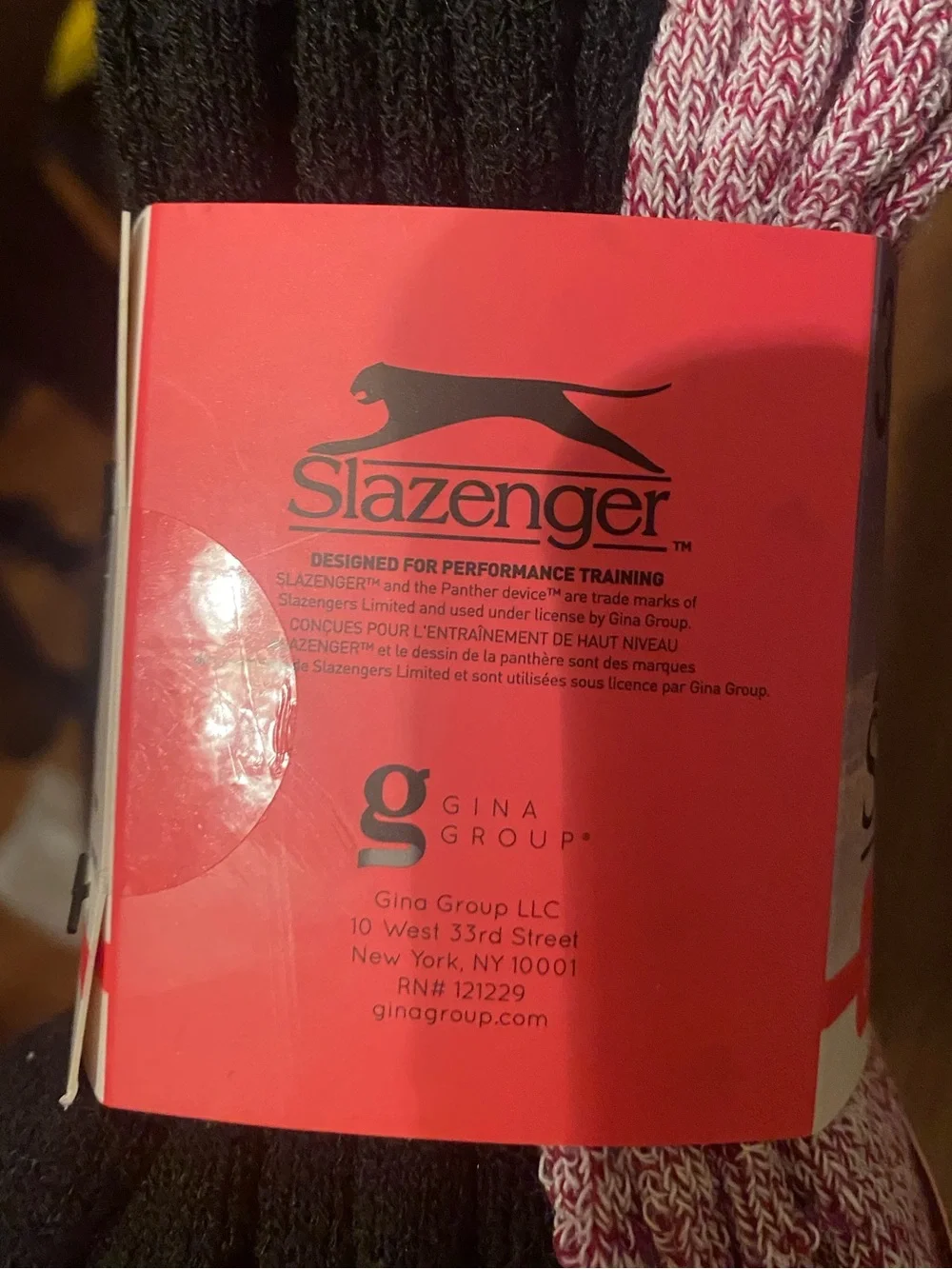 Slazenger Ladies' Boot Socks - Pink Heather (3 Pairs)